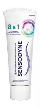 Зубная паста для комплексного очищения и снижения чувствительности зубов Sensodyne 8-в-1 Комплексный уход
