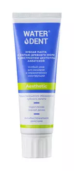 Зубная паста для виниров и керамических конструкций со вкусом жасмина Waterdent Aesthetic Зубная паста