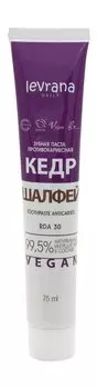 Зубная паста против кариеса с маслом кедра и шалфея Levrana Daily Зубная паста Противокариесная Кедр и шалфей