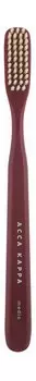 Зубная щетка средней жесткости с нейлоновой щетиной Acca Kappa Vintage Collection Medium Neylon Toothbrush Venetian Red