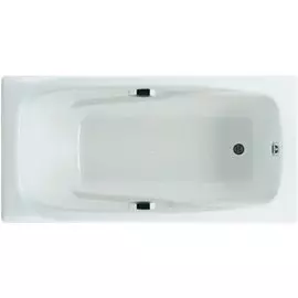 Чугунная ванна Roca Ming 170x85 2302G000R с антискользящим покрытием