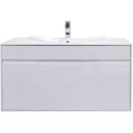 Тумба под раковину Roca Laks 100 ZRU9302797 подвесная Белая