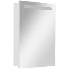 Зеркальный шкаф Roca Vicrotia Nord 60 L с подсветкой ZRU9000029 Белый