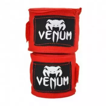 Бинты боксерские Venum "Kontact" Boxing Handwraps 2,5 m - Red Venum