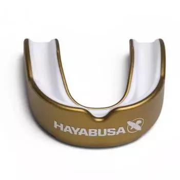 Боксерская капа Combat Mouthguard Gold/White