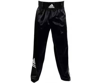 Брюки для кикбоксинга Kick Boxing Pants Full Contact, черные Adidas