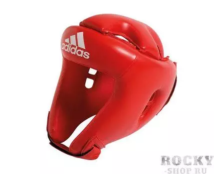 Детский боксерский шлем Competition Head Guard красный