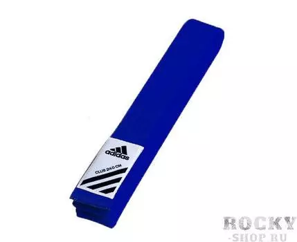 Детский пояс для единоборств Club, синий