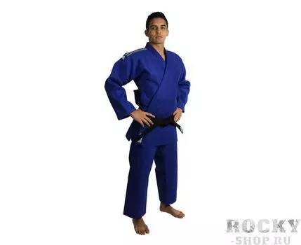 Детское кимоно для дзюдо Champion 2 IJF, синее Adidas
