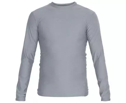 Футболка компрессионная (Рашгард) Rush Guard Long Sleeve, серая Adidas