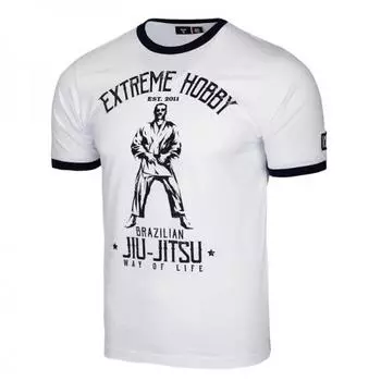 Футболка мужская BJJ white