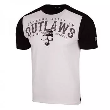 Футболка мужская OUTLAWS white