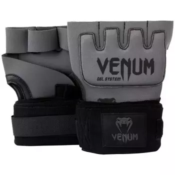 Гелевые бинты боксерские Venum Gel Kontact Grey/Black Venum
