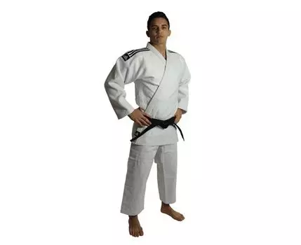 Кимоно для дзюдо Champion 2 IJF, белое Adidas