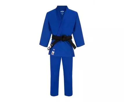 Кимоно для дзюдо подростоковое Judo Silver FDR синее