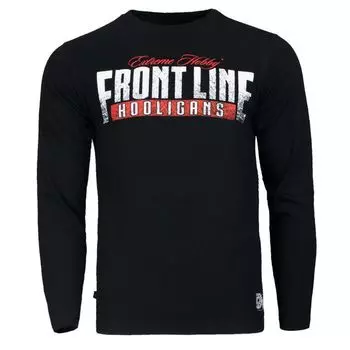 Лонгслив frontline (красный), черный Extreme Hobby