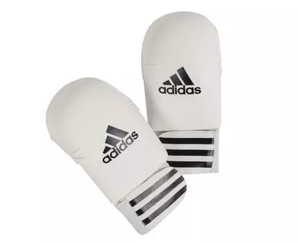 Накладки для карате Smaller, белые Adidas