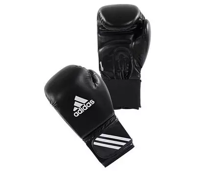Перчатки боксерские Speed 50 черные, 10 унций Adidas