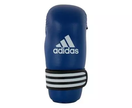 Перчатки полуконтакт WAKO Kickboxing Semi Contact Gloves синие, синие