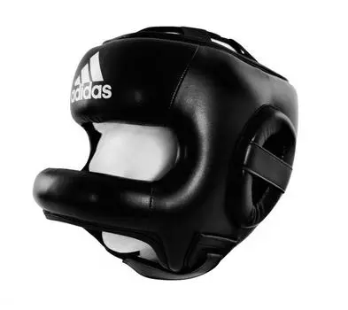 Шлем боксерский с бампером Pro Full Protection Boxing Headgear черный