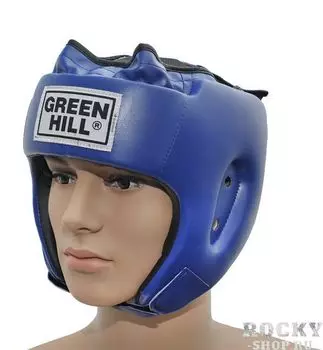 Шлем боксерский special, Синий Green Hill