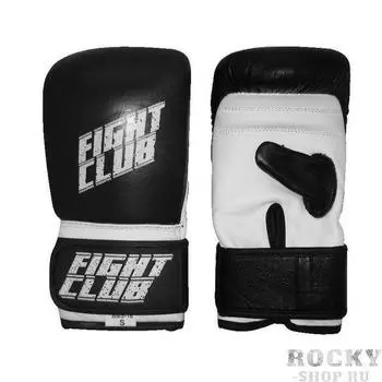 Снарядные перчатки Fight Expert Black/White Flamma