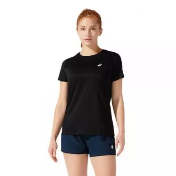 Женская беговая футболка Asics 2012c335 001 core ss top Asics