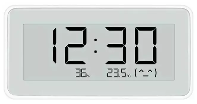 Часы-датчик температуры и влажности Xiaomi Temperature and Humidity Monitor, Белый