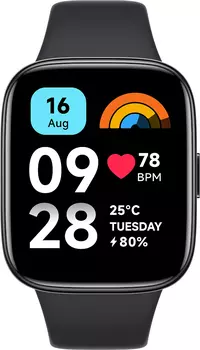 Часы умные Redmi Watch 3 Active, Черный