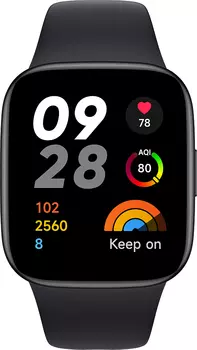 Часы умные Redmi Watch 3, Черный