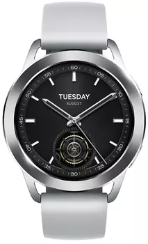 Часы умные Xiaomi Watch S3, Серебристый