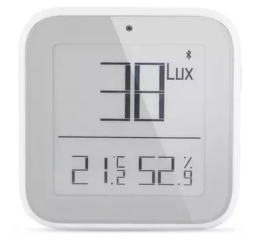 Датчик освещенности, температуры и влажности MOES Bluetooth, Белый