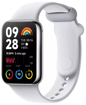 Фитнес-браслет Xiaomi Smart Band 8 Pro, Светло-серый