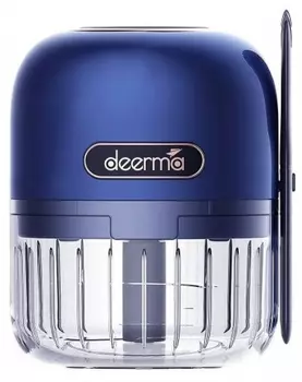 Измельчитель портативный Deerma DEM-JS100, Синий