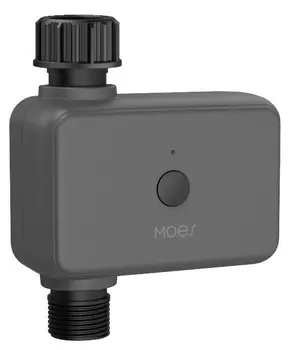 Кран умный для полива MOES Bluetooth Watering Valve, Черный