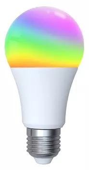 Лампочка умная MOES WiFi LED Bulb E27 (RGB+CW) 9W, Белый