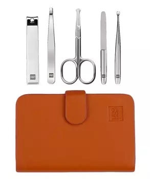 Набор маникюрный HuoHou, Коричневый