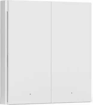 Выключатель умный беспроводной Aqara H1, 2 кнопки, Белый