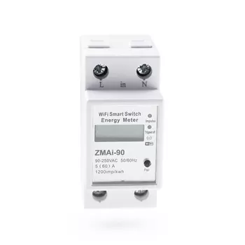 Умный WIFI автоматический счетчик-выключатель Ps-Link ZMAi-90