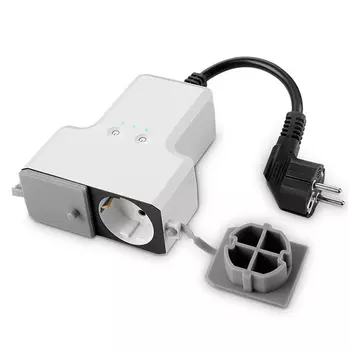 Умный всепогодный WIFI сетевой адаптер на 2 розетки Ps-Link PS-1606