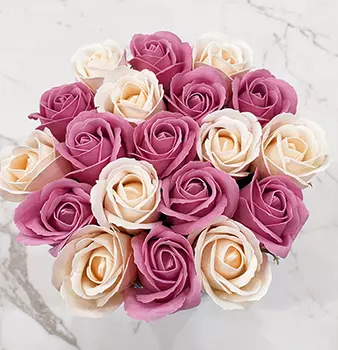 Букет из мыльных роз "Нежность" (19 шт.)