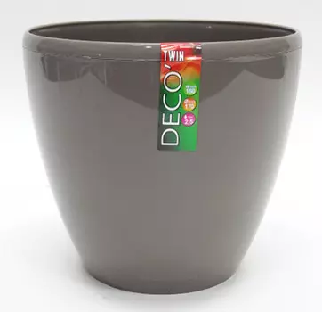 Горшок "DECO TWIN" шаде (2,5л) с двойным дном