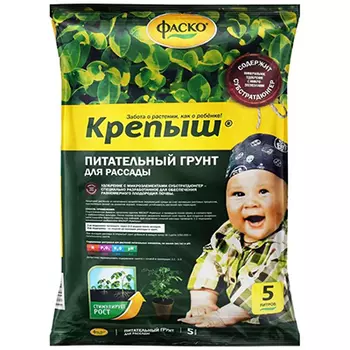 Грунт Крепыш рассадный (5л) "Фаско"