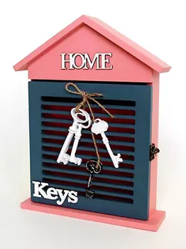 Ключница закрытая "HOME" (28х18х6 см)