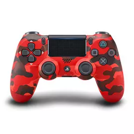 Беспроводной контроллер Sony Dualshock 4 Красный камуфляж