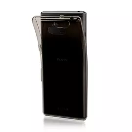 Чехол Brosco силикон, цвет черный, для Xperia 10