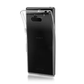 Чехол Brosco силикон, прозрачный, для Xperia 10 Plus