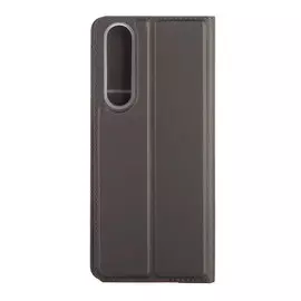 Чехол-книжка Brosco Mark 2 черный, для Xperia 1 II