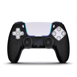 Чехол-накладка Brosco черный силикон, для DualSense