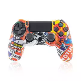 Чехол-накладка Brosco Motul для Dualshock 4
